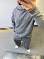 Men’s Tracksuit Set over size – Hoodie & Joggers – Available in 3 Colors - Image 2