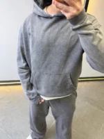 Men’s Tracksuit Set over size – Hoodie & Joggers – Available in 3 Colors - Image 14