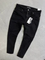 Stretch BLACK BLACK jeans for men , Modern Fit - Image 10