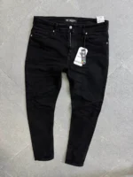Stretch BLACK BLACK jeans for men , Modern Fit - Image 9
