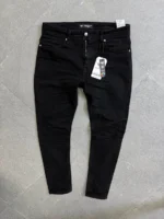 Stretch BLACK BLACK jeans for men , Modern Fit - Image 14