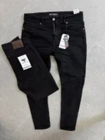 Stretch BLACK BLACK jeans for men , Modern Fit