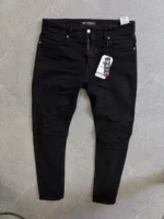 Stretch BLACK BLACK jeans for men , Modern Fit - Image 6