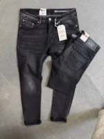 Stretch dark blue slim jeans for men , Modern Fit – Image 5