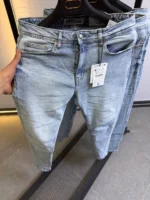 Men’s Light Blue Slim Fit Stretch Jeans – Basic Essential - Image 5