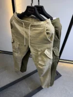 Men’s Casual Cargo  Pants - Image 2