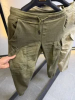 Men’s Casual Cargo  Pants - Image 7