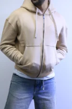 Inner Soft Fleece Hoodie over size – Cold Season Ready - Image 3