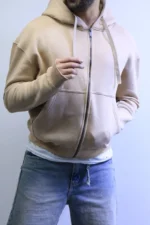 Inner Soft Fleece Hoodie over size – Cold Season Ready - Image 27