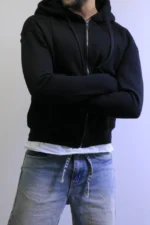 Inner Soft Fleece Hoodie over size – Cold Season Ready - Image 2