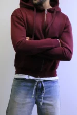 Inner Soft Fleece Hoodie over size – Cold Season Ready - Image 7