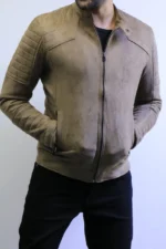 Men’s Slim Fit Suede Jacket – Premium Zip Design - Image 12