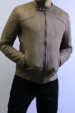 Men’s Slim Fit Suede Jacket – Premium Zip Design - Image 18