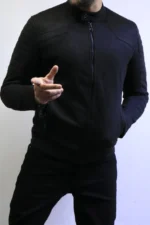 Men’s Slim Fit Suede Jacket – Premium Zip Design - Image 9