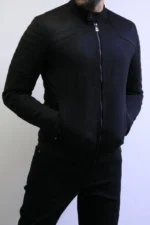 Men’s Slim Fit Suede Jacket – Premium Zip Design - Image 5