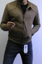 Men’s Slim Fit Suede Jacket – Premium Zip Design - Image 6