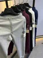 Comfortable jogger pants, basic fit - Image 21