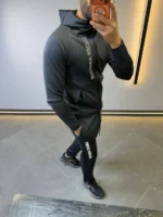 Men’s Athletic Tracksuit Set – 3 Colors Zip-Up Sportswear Outfit | Gym & Casual Wear - Image 6