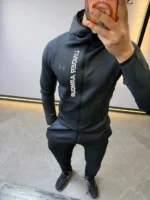 Men’s Athletic Tracksuit Set – 3 Colors Zip-Up Sportswear Outfit | Gym & Casual Wear - Image 11
