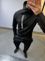 Men’s Athletic Tracksuit Set – 3 Colors Zip-Up Sportswear Outfit | Gym & Casual Wear - Image 5