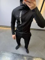 Men’s Athletic Tracksuit Set – 3 Colors Zip-Up Sportswear Outfit | Gym & Casual Wear