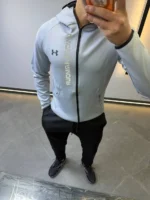 Men’s Athletic Tracksuit Set – 3 Colors Zip-Up Sportswear Outfit | Gym & Casual Wear - Image 16