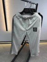 Comfortable jogger pants, basic fit - Image 6