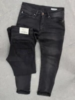 Essential Dark gray Denim Jeans , signature Dark Wash Denim - Image 10
