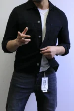 Men’s Slim Fit Checkered Shirt – Blue Casual Button-Up Shirt for Smart & Casual Wear - Image 15