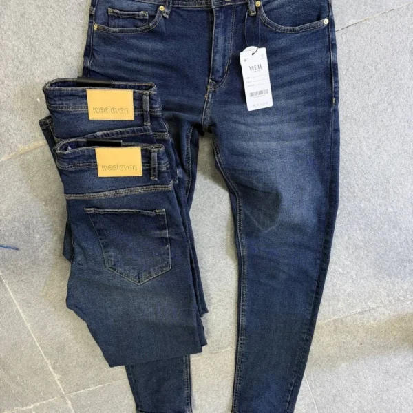 Essential Dark Denim Jeans , signature Dark Wash Denim