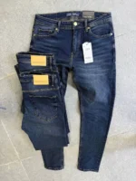 Essential Dark Denim Jeans , signature Dark Wash Denim - Image 7