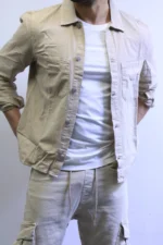 Men’s Slim Fit Checkered Shirt – Blue Casual Button-Up Shirt for Smart & Casual Wear - Image 14