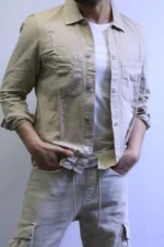 Men’s Slim Fit Checkered Shirt – Blue Casual Button-Up Shirt for Smart & Casual Wear - Image 21