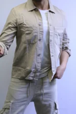 Men’s Slim Fit Checkered Shirt – Blue Casual Button-Up Shirt for Smart & Casual Wear - Image 17