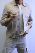 Men’s Slim Fit Checkered Shirt – Blue Casual Button-Up Shirt for Smart & Casual Wear - Image 7