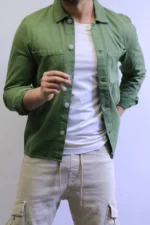 Men’s Slim Fit Checkered Shirt – Blue Casual Button-Up Shirt for Smart & Casual Wear - Image 25