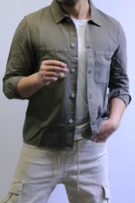 Men’s Slim Fit Checkered Shirt – Blue Casual Button-Up Shirt for Smart & Casual Wear - Image 10