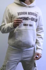 Men's Vintage-Inspired Graphic Hoodie - Street Style Essential. - Image 10