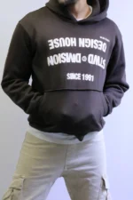 Men's Vintage-Inspired Graphic Hoodie - Street Style Essential. - Image 5