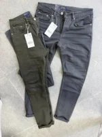 basic jeans Men's Classic Slim Fit Formal Trousers - - Image 15