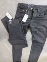 basic jeans Men's Classic Slim Fit Formal Trousers - - Image 13