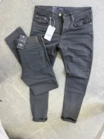 basic jeans Men's Classic Slim Fit Formal Trousers - - Image 4