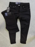 Essential BLACK Denim Jeans , signature BLACK Wash Denim – Image 5