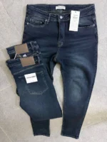 Essential Dark Denim Jeans , signature Dark Wash Denim - Image 2