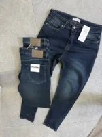 Essential Dark Denim Jeans , signature Dark Wash Denim - Image 4