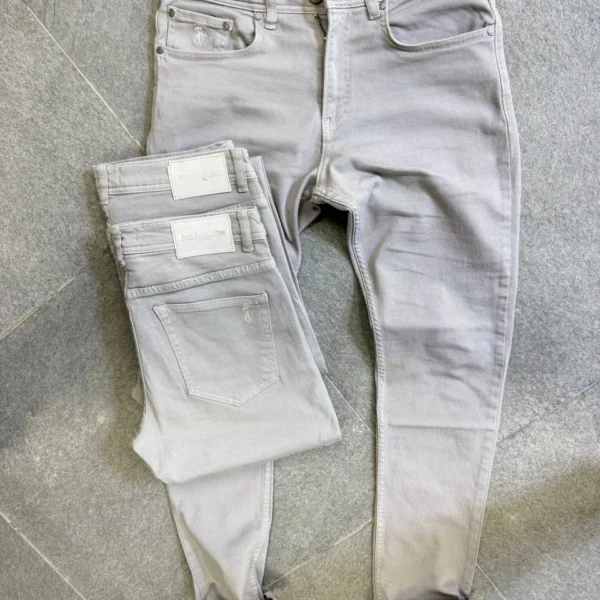 Men's Classic Slim Fit Formal Trousers - Elegant Style for Business & Occasions