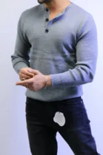 Men's Premium Quarter-Knit Sweater - Smart Casual - Image 18