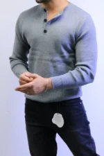 Men's Premium Quarter-Knit Sweater - Smart Casual - Image 15