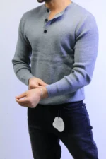 Men's Premium Quarter-Knit Sweater - Smart Casual - Image 17