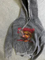 Men's Vintage-Inspired Graphic Hoodie - Street Style Essential. - Image 13